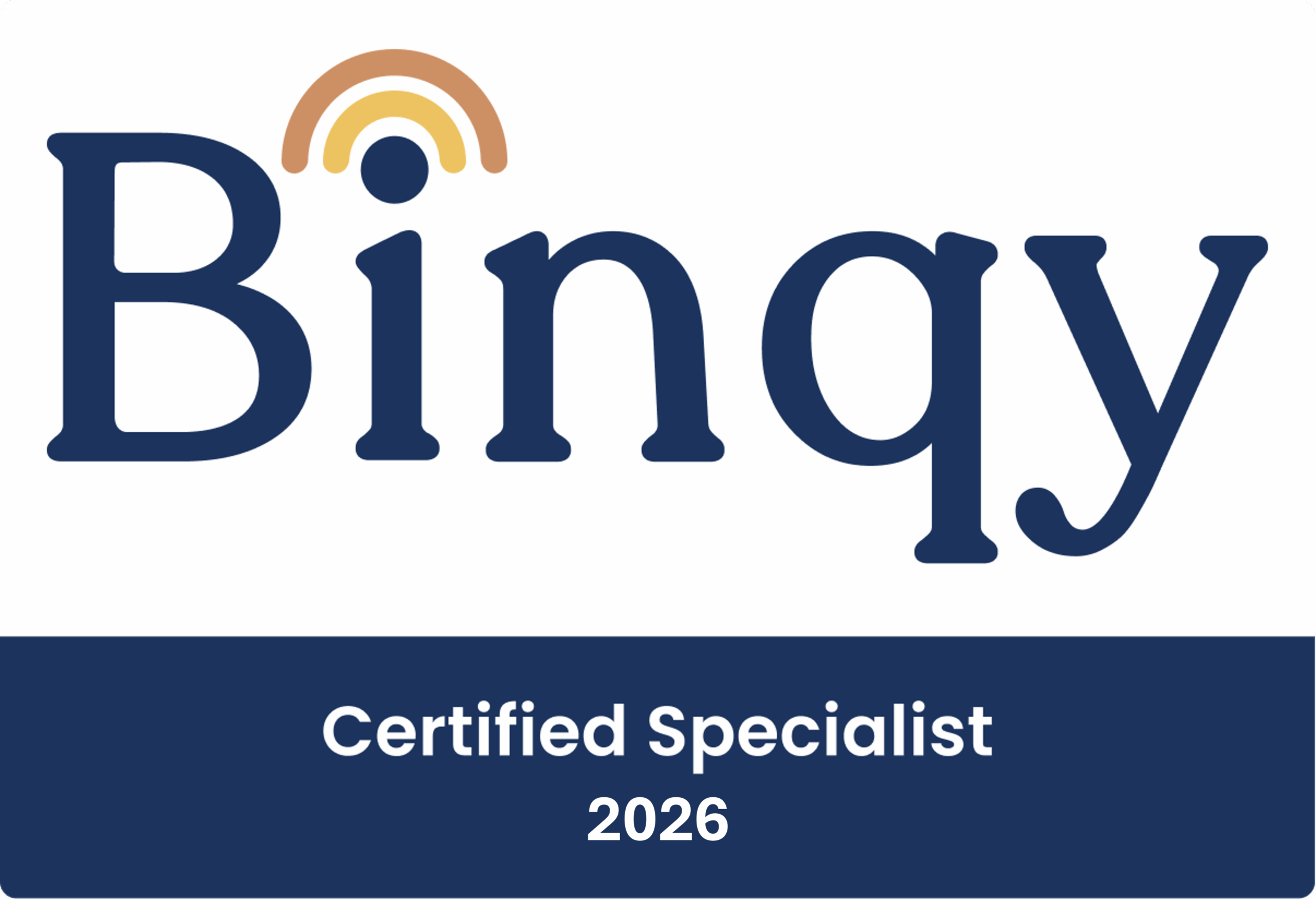 Binqy Certified Specialist